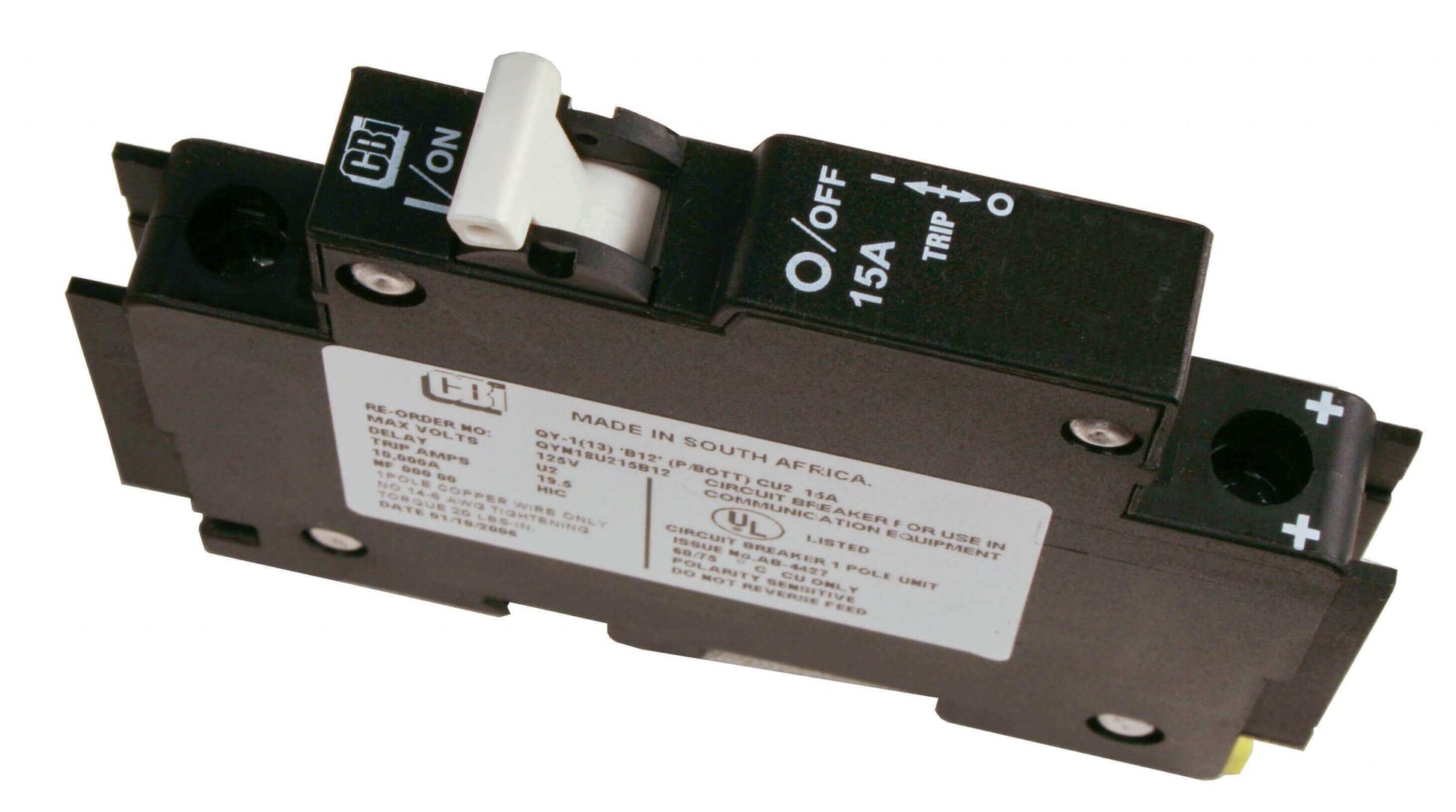 MidNite 150V 20A DC Circuit Breaker MNEPV20 for solar systems from Cabin Depot