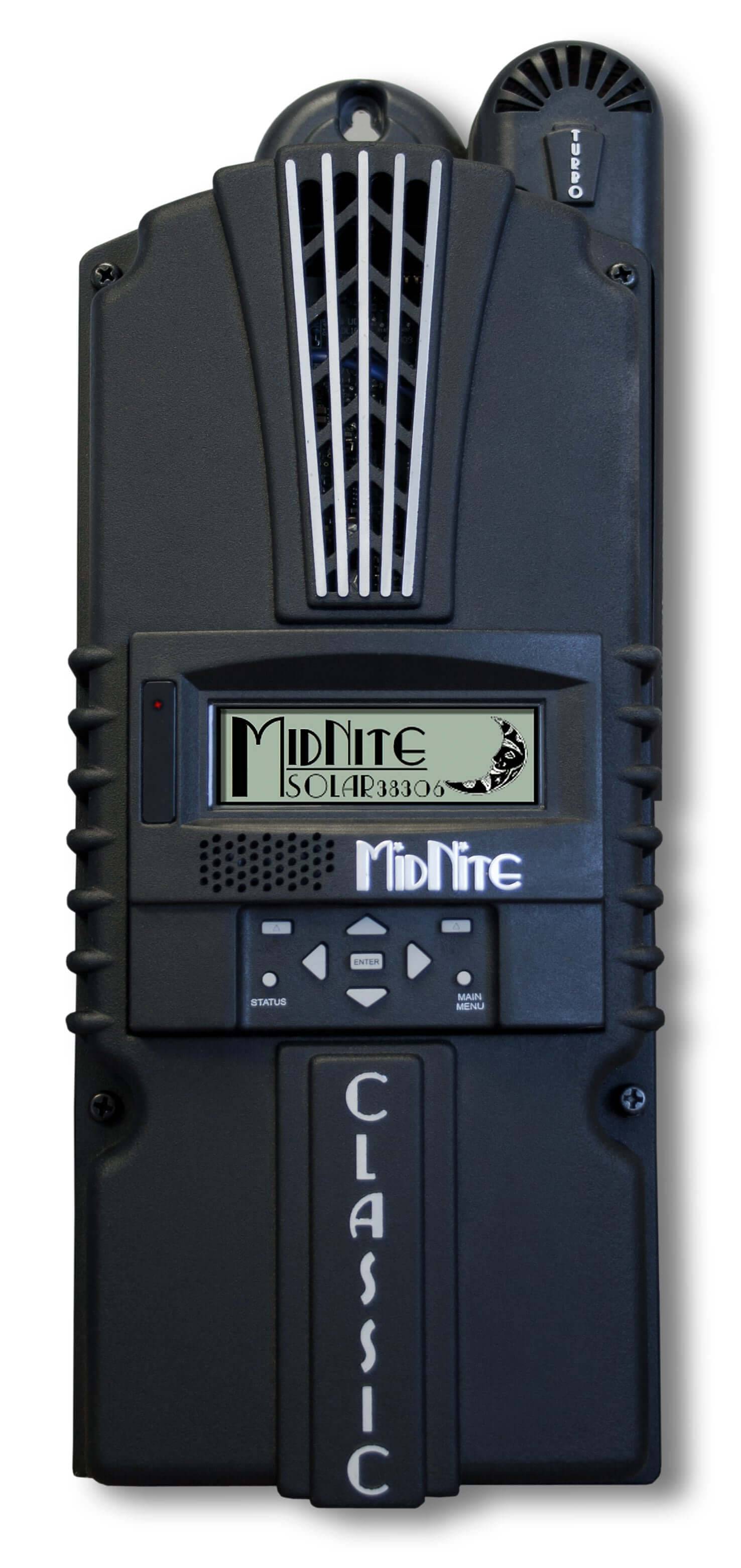 MidNite 250V Classic MPPT Charge Controller for solar, best at Cabin Depot. Supports Lithium, Lead Acid; UL1741 CSA rated.