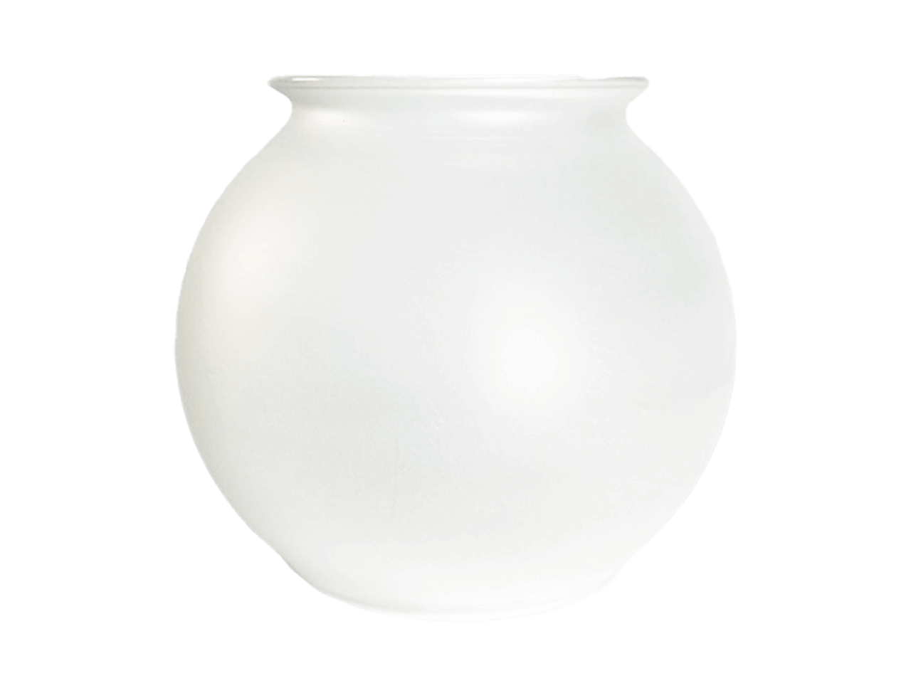 Midstate Full Frosted Globe light fixture from Cabin Depot, featuring soft diffuse lighting ideal for warm, inviting interior spaces.