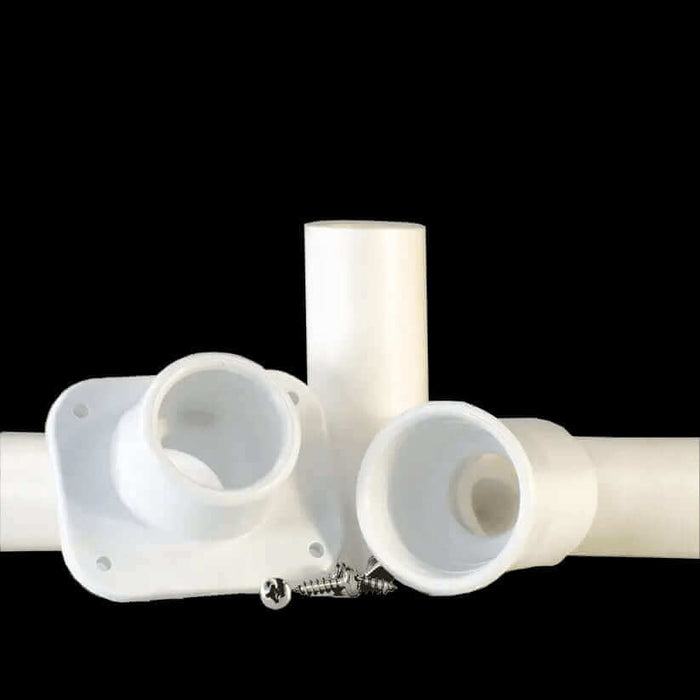 OGO Origin Drain Kit components for composting toilet installation