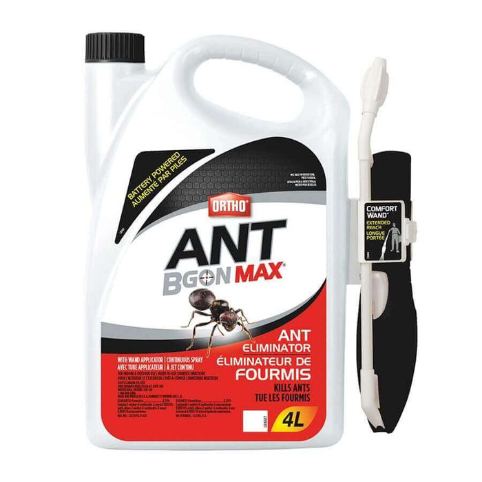 Ortho 4L Ant B Gon Max Ant Eliminator with Wand Applicator, ready to use, for indoor and outdoor ant control.