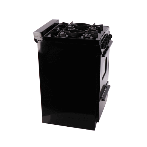 Premier 20" Battery Spark Off-Grid Sealed Gas Range - Black - by Premier