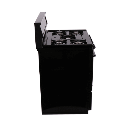 Premier 30" Battery Spark Off-Grid Burner Range - Black - by Premier