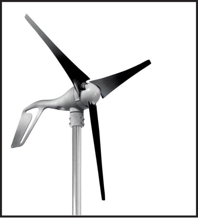 Primus 48V Wind Power Air 40 Turbine for remote energy by Cabin Depot; ideal for telecom and off-grid applications.
