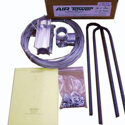 Primus 27' Guyed Tower Kit for Wind Turbines components by Cabin Depot