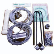 Primus 45’ Guyed Tower Kit components for AIR 30/40 turbines from Cabin Depot, featuring guy wires and mounting hardware.