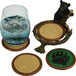 Rivers Edge Baby Bear Pinetree Coaster Set - by Rivers Edge