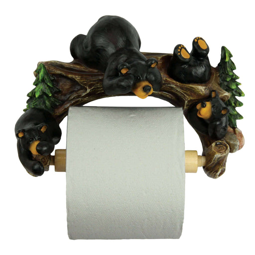 Rivers Edge Cute Bear Toilet Paper Holder - by Rivers Edge