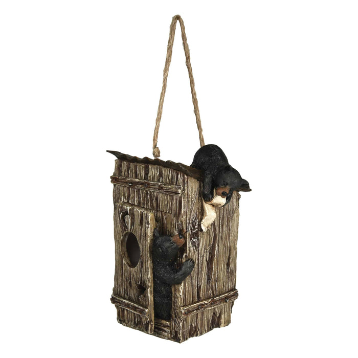 Rivers Edge Outhouse/Racoon Birdhouse - by Rivers Edge