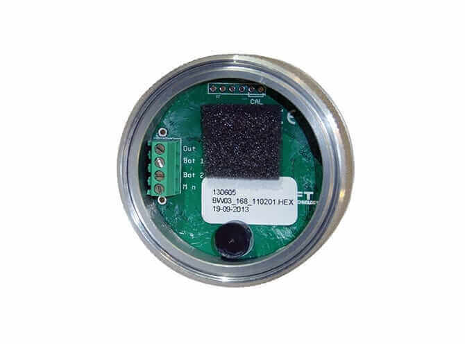 Samlex Battery Monitor BW-03 from Cabin Depot, digital display, microprocessor-based for 12V/24V, monitors two batteries with alarms.