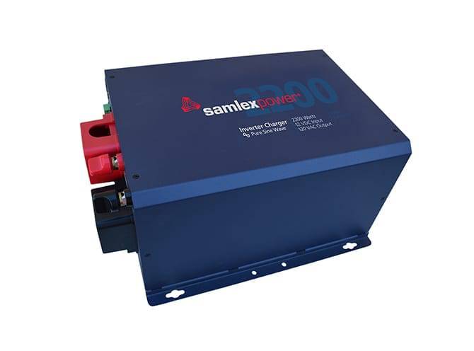 Samlex EVO-2212 2200W Pure Sine Inverter/Charger for boats, RVs, cabins - Cabin Depot