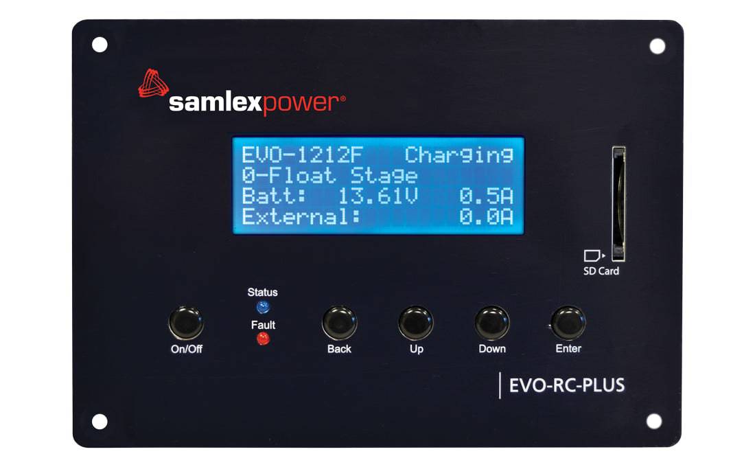 Samlex EVO RC PLUS Remote For Evolution Series Inverters/Chargers - Power Inverters by Samlex