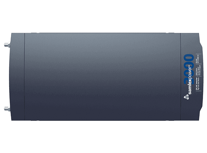 Samlex 3,000W 12V NTX Pure Sine Wave Inverter, available at Cabin Depot, showing top view design.