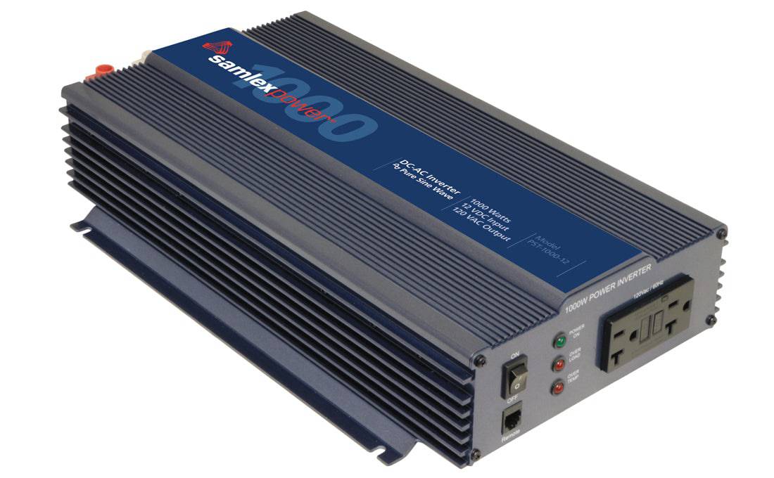 Samlex 1,000W 12V PST Inverter - Pure Sine Wave, High Efficiency, Available at Cabin Depot
