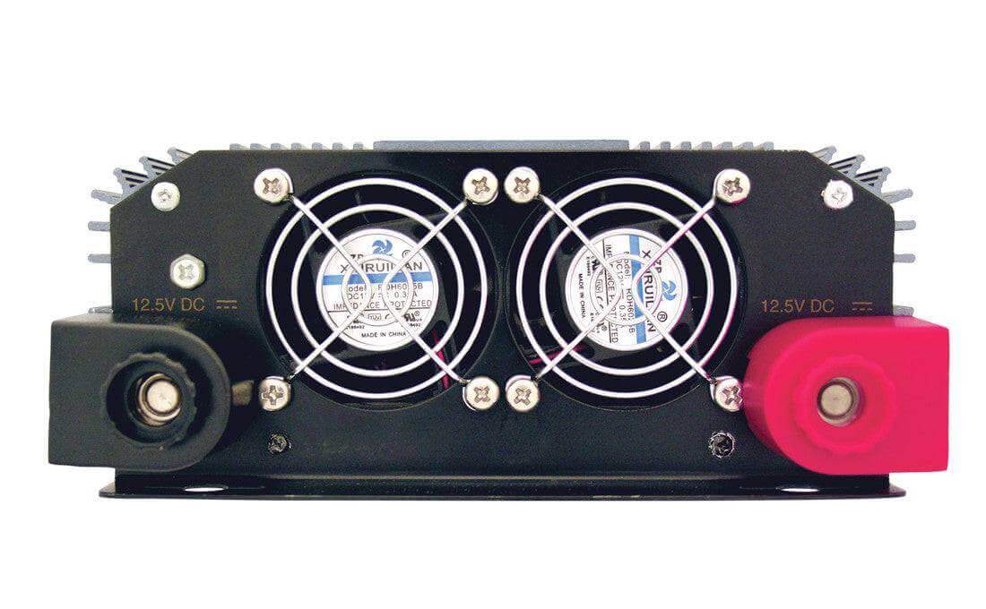 Samlex 3,000W 12V SAM Modified Sine Inverter with cooling fans, available at Cabin Depot. Compact design, high efficiency inverter.