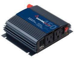 Samlex 450W 12V SAM Modified Sine Wave Inverter with USB, dual outlets for RVs, boats, Cabin Depot exclusive.