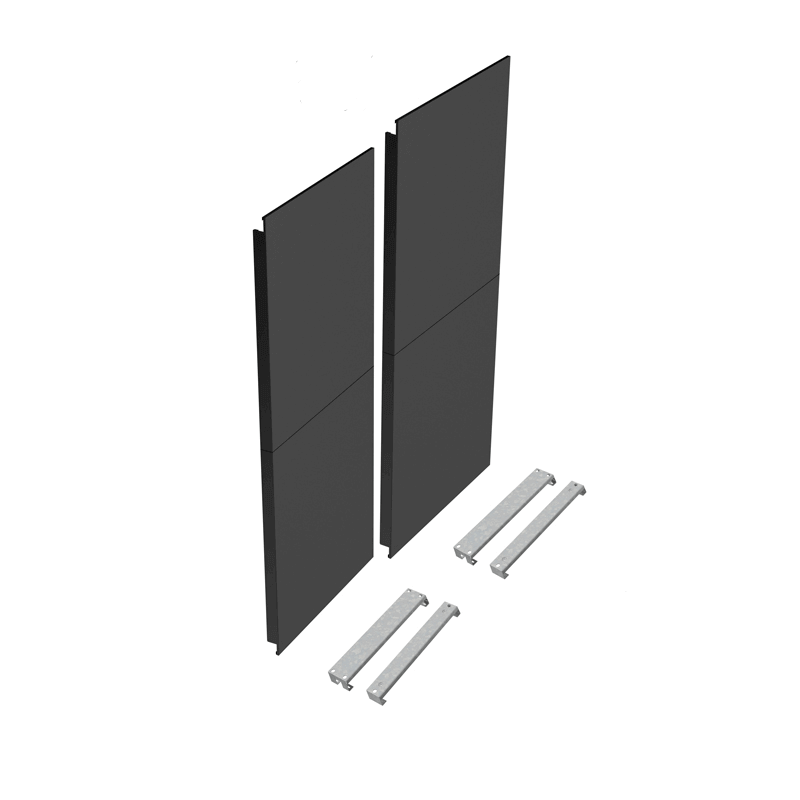 SBI 53" x 58.5" modular heat shield system components from Cabin Depot for reducing wall clearances by 87.5%.