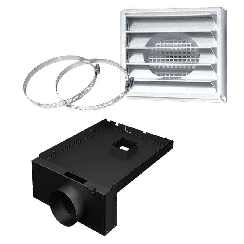 SBI 5" Fresh Air Intake Kit 3, available at Cabin Depot, includes vent and brackets. Free shipping on orders over $100. SKU: AC01216.
