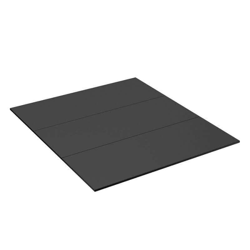 SBI 54" x 46 3/4" Modular Floor Protection System for stoves, available at Cabin Depot. Features 1/2'' Micore® insulation, pre-order date 2/27/2025.