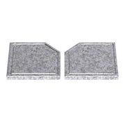 SBI 8.5" x 8.5" Steatite Cooking Plates 2 Pack, hygienic and heat-retaining, available at Cabin Depot with free shipping.