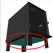 SBI Bottom Heat Shield for Hunter Stove available at Cabin Depot for efficient heating and protection.