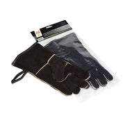 SBI Kevlar fire-resistant thread wood stove gloves from Cabin Depot for safe wood-burning appliance use.