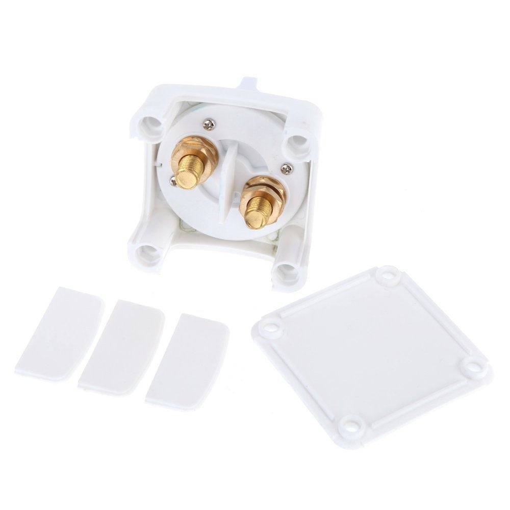 SEAFLO 275A Battery ON/OFF Switch with removable side plates, ideal for RVs, boats, solar systems. Available at Cabin Depot.