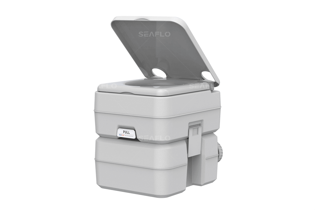 SEAFLO Portable Toilet 20L - Ideal for Camping, RV, Cabin, Boating Use by Cabin Depot, Lightweight and Durable Design