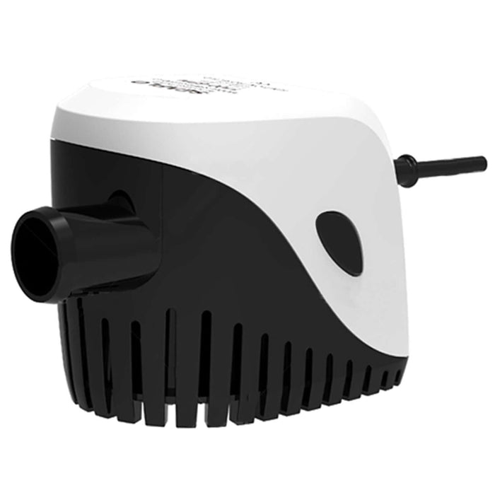 SEAFLO 1100GPH Automatic Bilge Pump with Magnetic Float Switch in Black and White Design