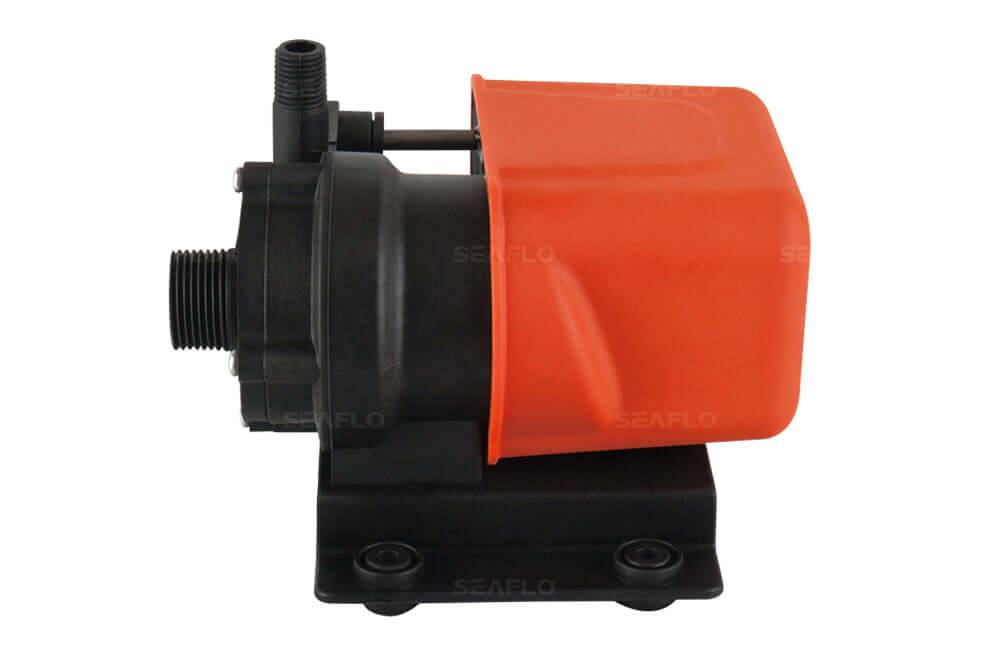 SEAFLO 115VAC 250GPH Circulation Pump for Cabin Depot, efficient centrifugal magnetic drive, submersible and moisture-protected