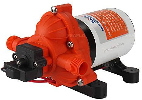 SEAFLO 115vAC Diaphragm Pump 5GPM 55PSI for efficient water flow - Available at Cabin Depot