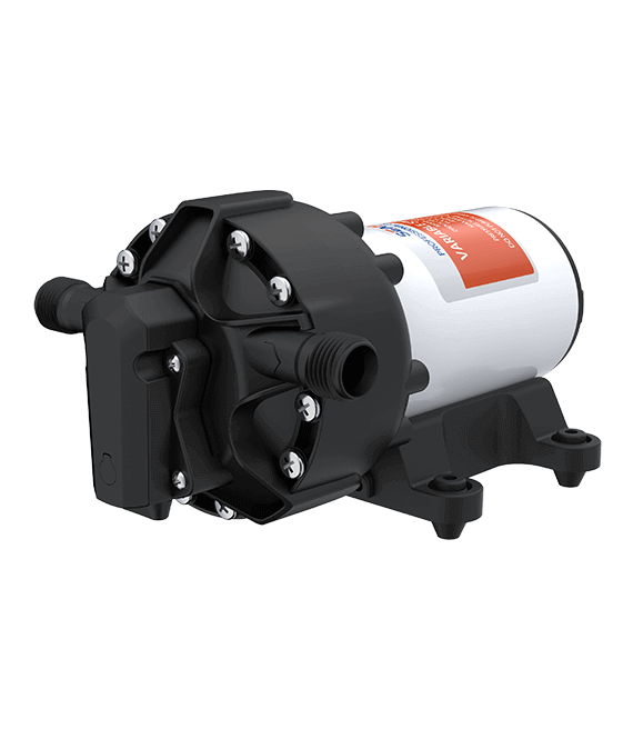 SEAFLO 12V 3.5GPM 56 Series Diaphragm Pump with 60PSI, variable speed technology from Cabin Depot