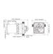 SEAFLO 12V 42 Series Diaphragm Pump dimensions diagram and fittings overview