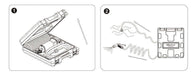 "SEAFLO 4.5GPM Wash Down Kit components and setup diagram"