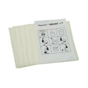 Separett Absorb Pads 5 Pack for moisture control and composting, available at Cabin Depot. Keep composting bags dry and odor-free.