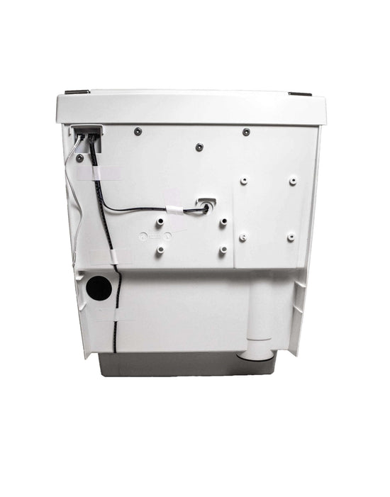 Separett Tiny 1270 Toilet rear view showcasing eco-friendly compact design for small spaces like RVs and tiny houses.