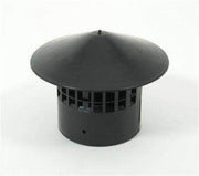 Separett Vent Cowl Ø75 mm black for Villa 9000-series ventilation at Cabin Depot.
