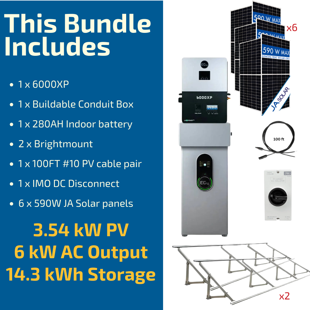 EG4 6000 XP - Complete Cabin Solution