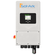 Sol-Ark 5,000W All-In-One Hybrid Inverter at Cabin Depot for solar power systems, featuring integrated inverter and charge controller.