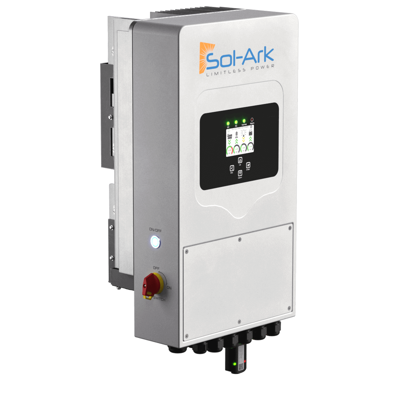 Sol-Ark 5,000W Hybrid Inverter - Cabin Depot: All-in-One Solar Power System with Remote Monitoring for Grid, Battery, & Off-Grid Use