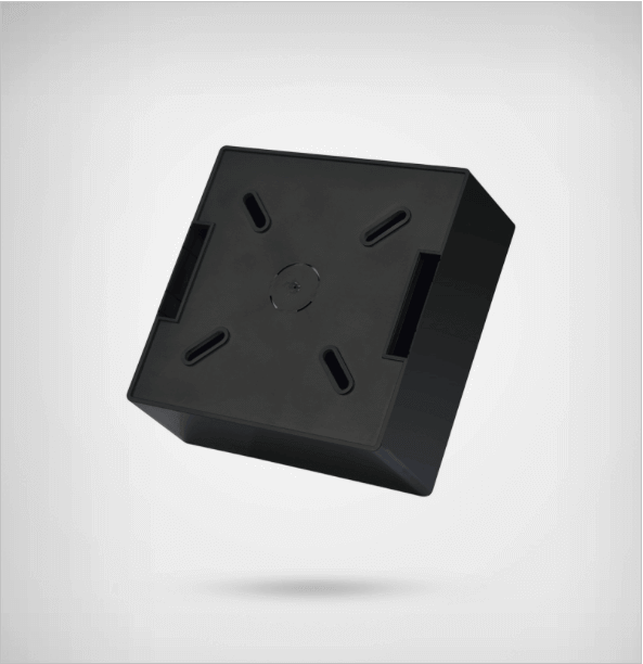 SRNE RS232 Remote Meter by Cabin Depot, black color, suitable for accurate monitoring and control in cabins.