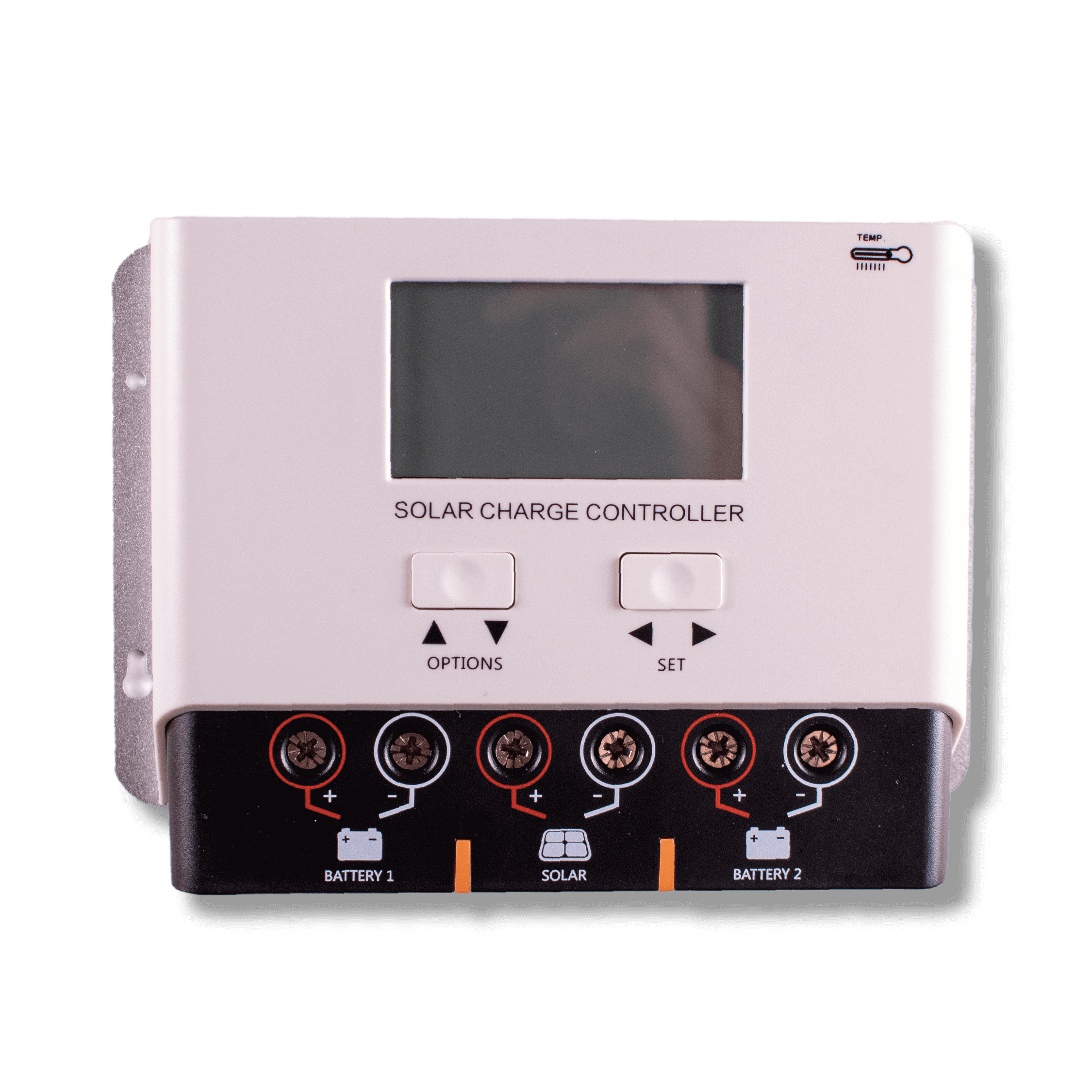 SRNE HP2420N 20A PWM Dual Battery Charge Controller for Boats and RVs by Cabin Depot