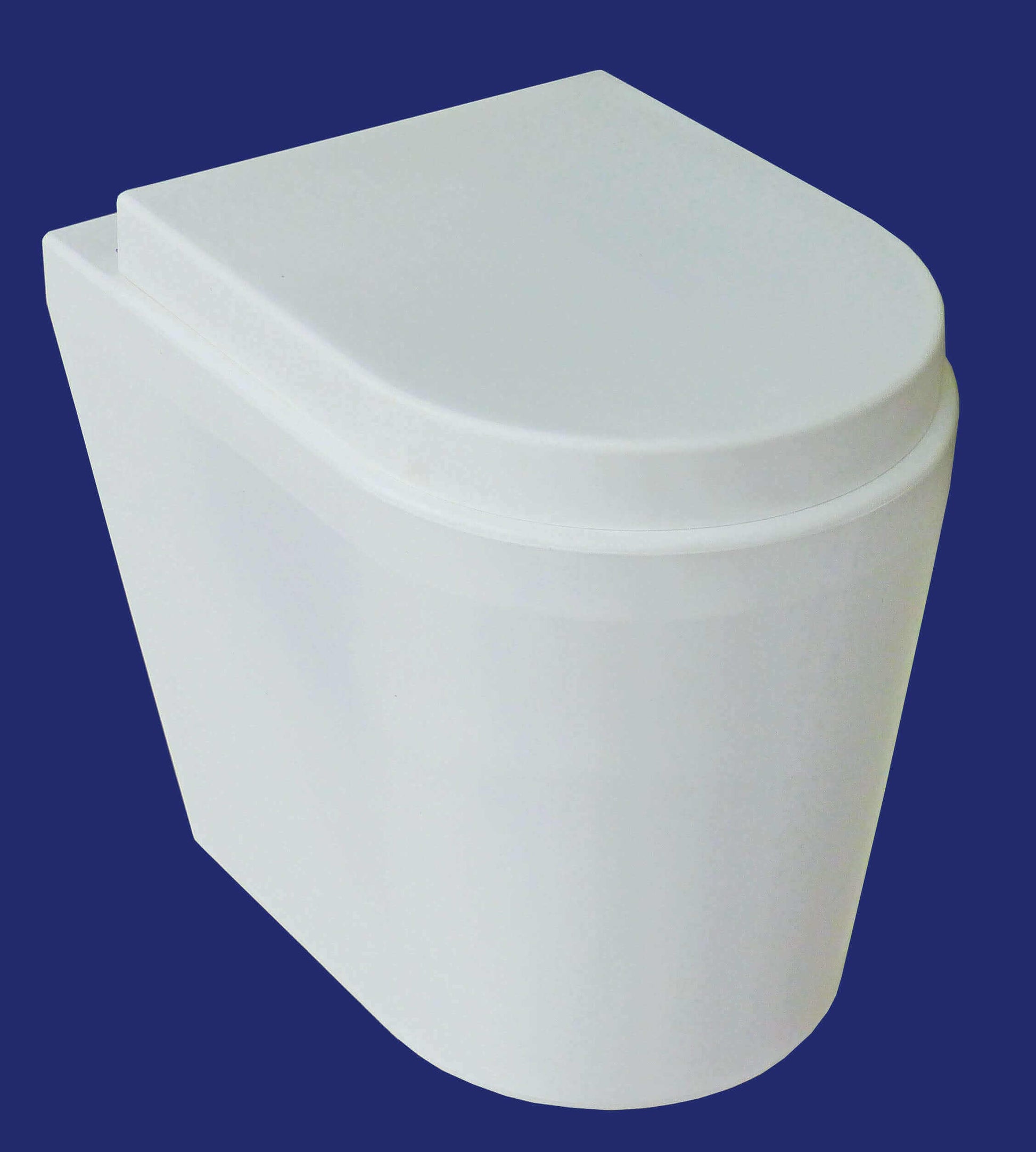 Sun-Mar GTG Toilet with European design from Cabin Depot, compact and economical for versatile use in cabins and small spaces.