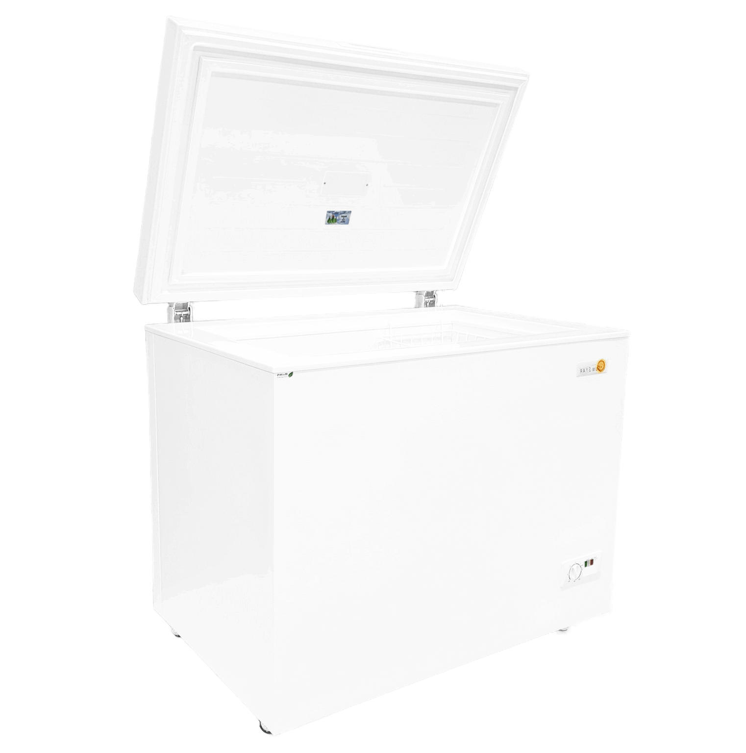 SunStar 8CU Chest Freezer Solar/DC - Energy efficient, off-grid ready, USA made, available at Cabin Depot.