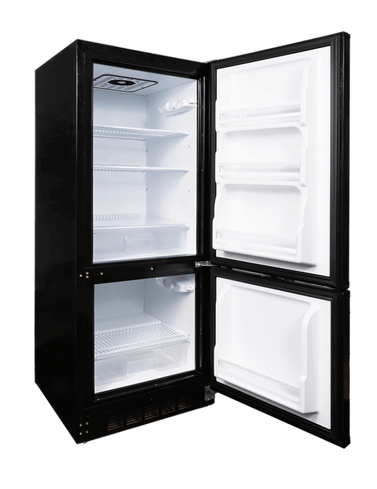 SunStar 10CU Solar DC/AC Refrigerator - Black - Kitchen Appliances by SunStar