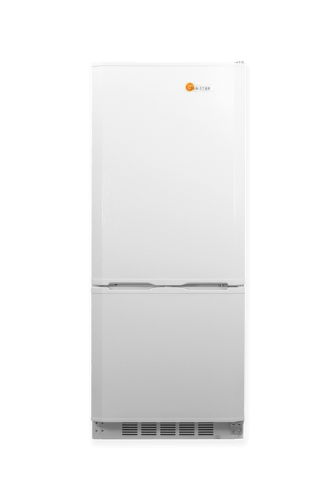 SunStar 10CU Solar DC/AC Refrigerator - White - Kitchen Appliances by SunStar