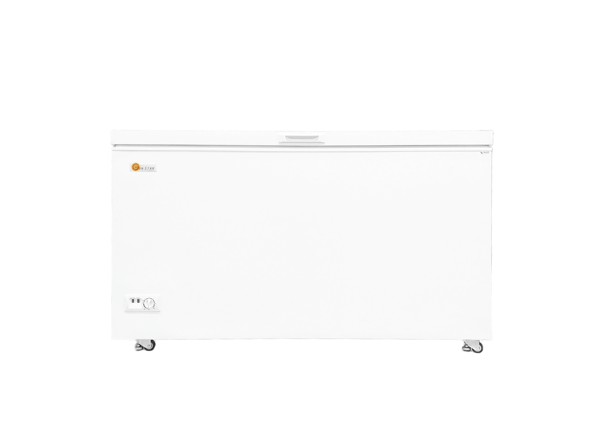 SunStar 15CU Solar/DC Chest Freezer, energy-efficient, made in USA, ideal for off-grid, available at Cabin Depot