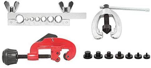 Double Flare Kit with Pipe Cutter and Adapters from Cabin Depot