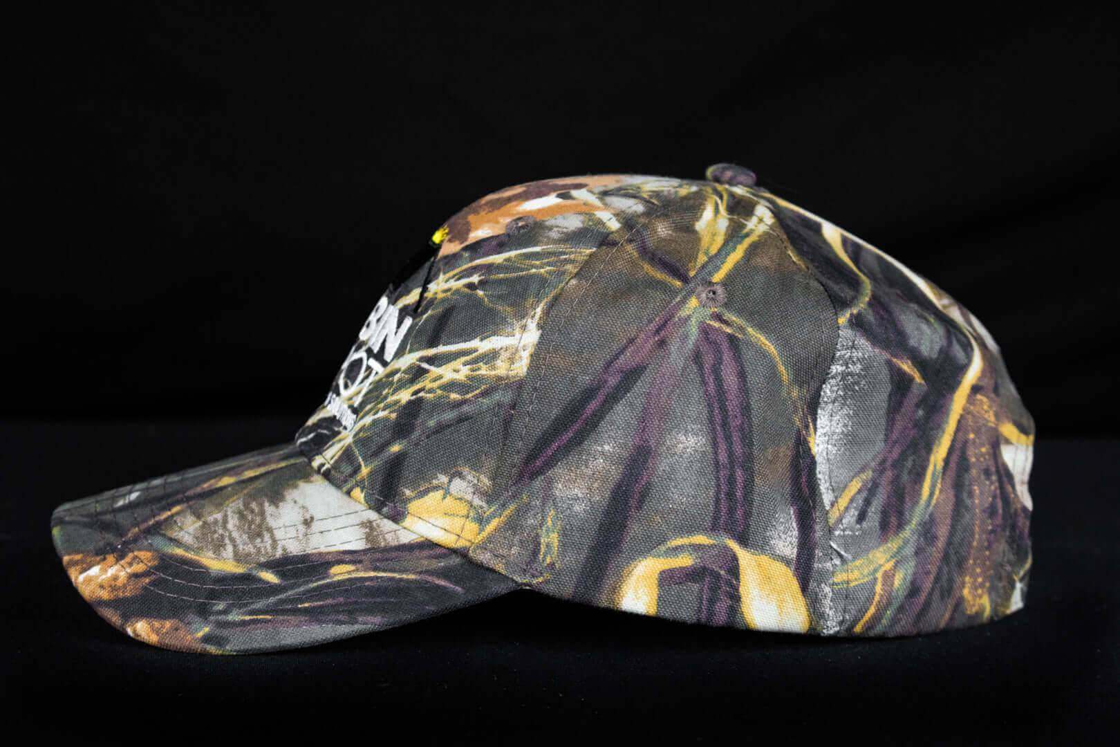 Cabin Depot Cap in Camo Realtree Max4 design, one size fits all, Kati Sportscap style.