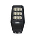 Intrepid Pioneer 100W solar street lamp featuring a durable design with integrated solar panel and LED lighting system.